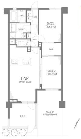 apartment 埼玉県ふじみ野市霞ケ丘１丁目2-27 ココネ上福岡1F