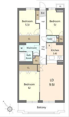 apartment 埼玉県ふじみ野市霞ケ丘１丁目2-27 ココネ上福岡1F