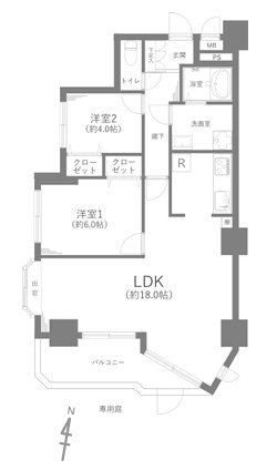 apartment 埼玉県ふじみ野市霞ケ丘１丁目2-27 ココネ上福岡1F
