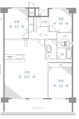 apartment 埼玉県ふじみ野市霞ケ丘１丁目2-27 ココネ上福岡1F
