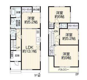 detached 埼玉県ふじみ野市霞ケ丘１丁目2-27 ココネ上福岡1F