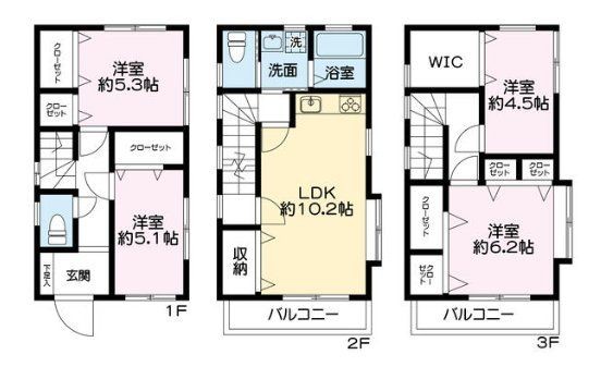 detached 埼玉県ふじみ野市霞ケ丘１丁目2-27 ココネ上福岡1F