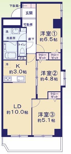 apartment 埼玉県ふじみ野市霞ケ丘１丁目2-27 ココネ上福岡1F