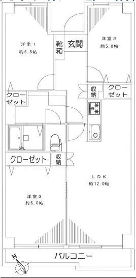 apartment 埼玉県ふじみ野市霞ケ丘１丁目2-27 ココネ上福岡1F