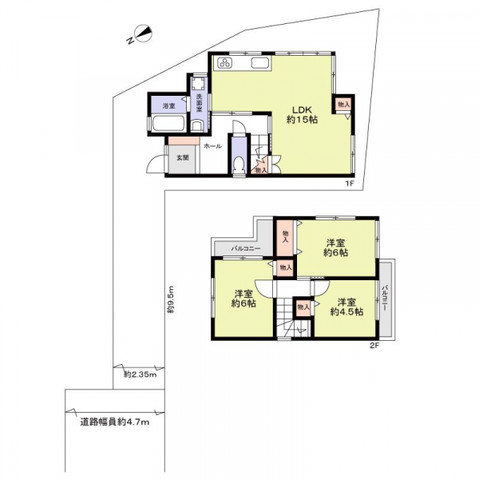 大阪府岸和田市上松町5丁目中古戸建 2