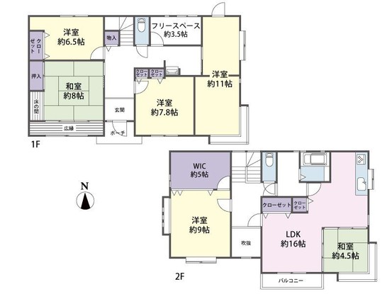 detached 埼玉県所沢市大字上山口
地図を見る