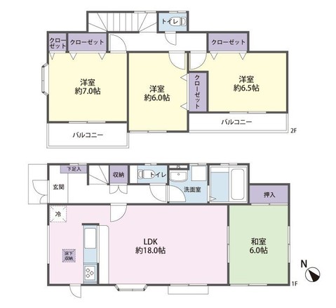 detached 埼玉県所沢市けやき台２丁目31-3