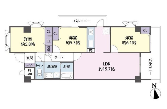 apartment 埼玉県所沢市けやき台２丁目31-3