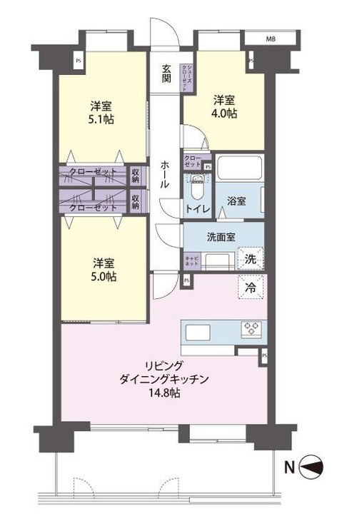 apartment 埼玉県所沢市大字下安松
地図を見る