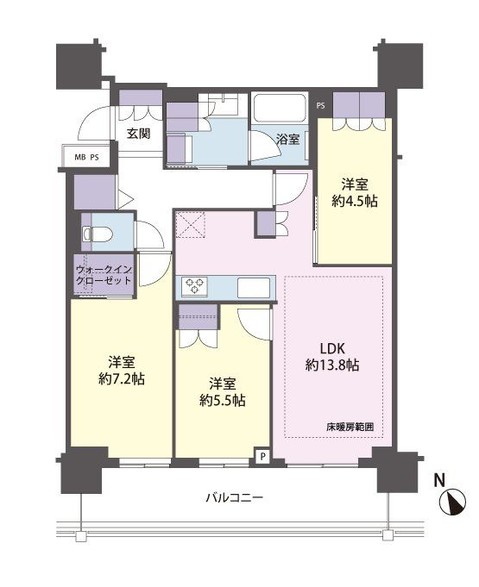apartment 埼玉県所沢市けやき台２丁目31-3