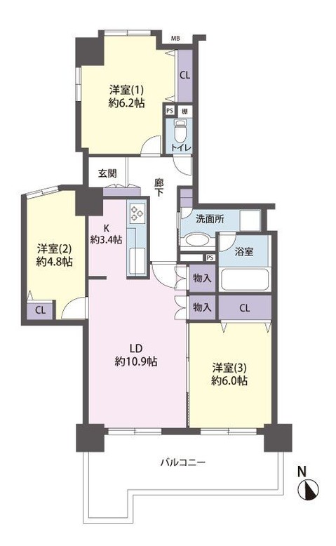 apartment 埼玉県所沢市けやき台２丁目31-3