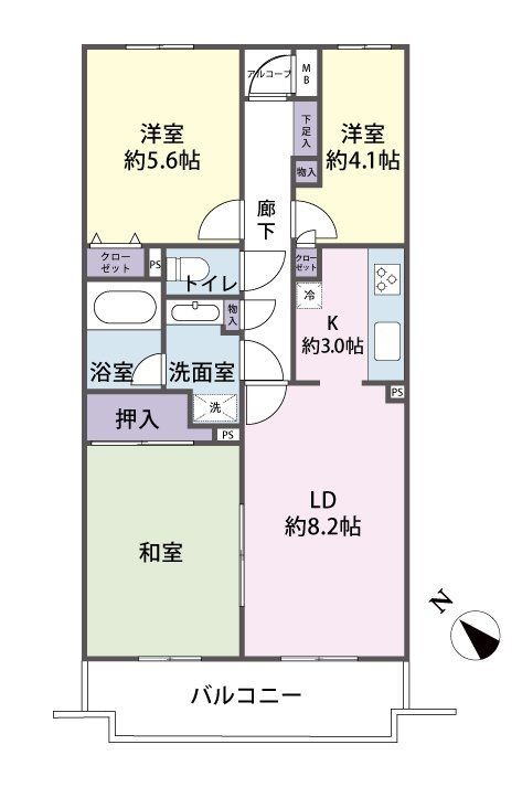 apartment 埼玉県所沢市けやき台２丁目31-3