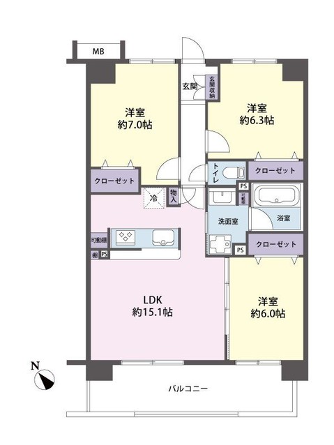 apartment 埼玉県所沢市大字北秋津
地図を見る