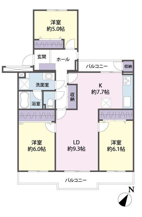 apartment 埼玉県所沢市けやき台２丁目31-3