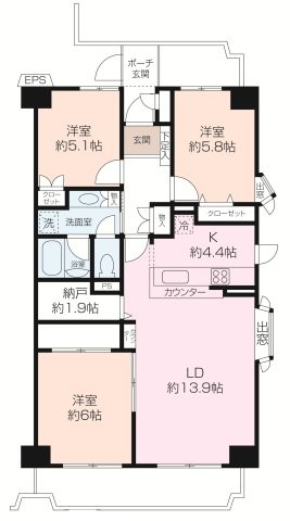 apartment 神奈川県横浜市都筑区中川中央１丁目1-3 ショッピングタウンあいたい5階