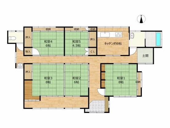 detached 静岡県静岡市駿河区下島114 蔵敷ビル2階1号室