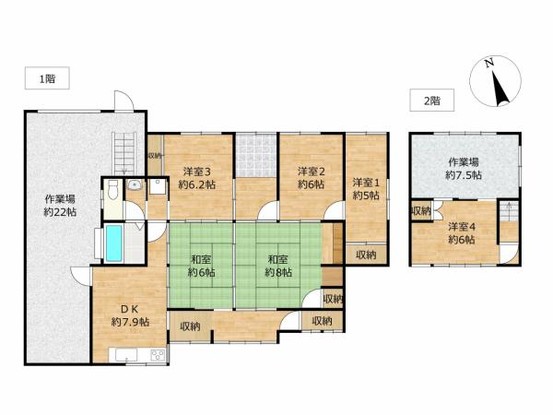 detached 大分県中津市中殿町３丁目1-1　グリーンパレス中津壱番館1階　102号