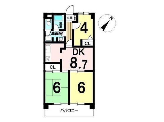 apartment 埼玉県入間市大字下藤沢1317-1 ヨークマート入間1階