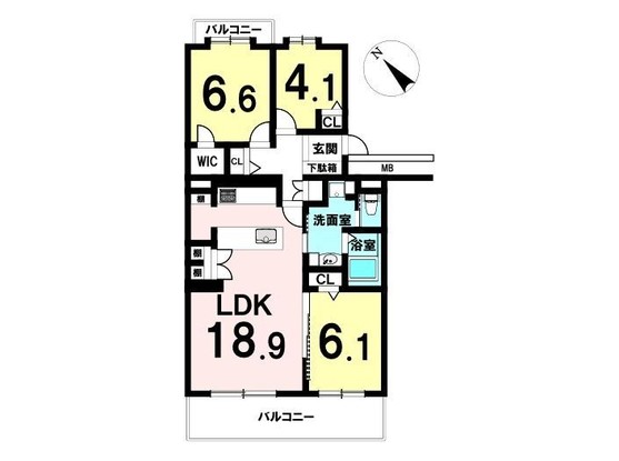 apartment 埼玉県入間市大字下藤沢1317-1 ヨークマート入間1階