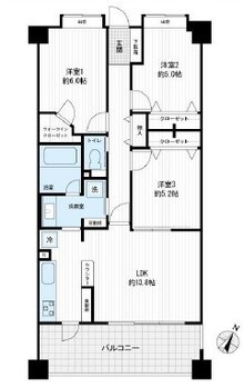 apartment 千葉県流山市南流山１丁目7-1 dea del mare 0002