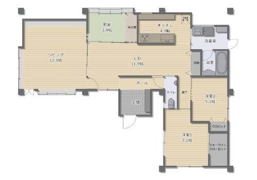 detached 沖縄県那覇市小禄１丁目沖縄県那覇市小禄1-21-25 高良荘１階