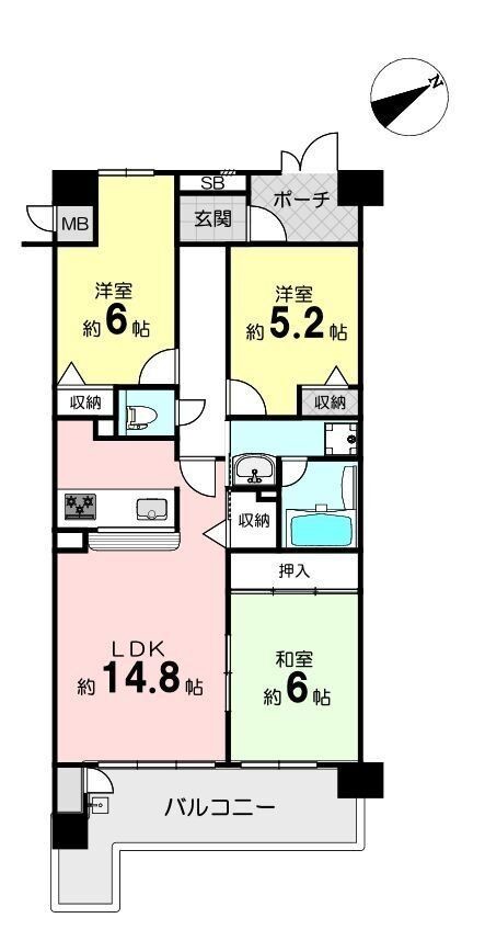 apartment 奈良県奈良市神功５丁目１－５ 、１階　ハウスドゥ奈良神功