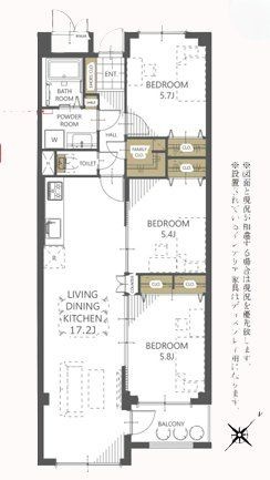 apartment 奈良県奈良市神功５丁目１－５ 、１階　ハウスドゥ奈良神功