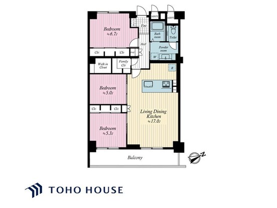 apartment 東京都葛飾区新小岩１丁目51－18 第二クレールパル　1F