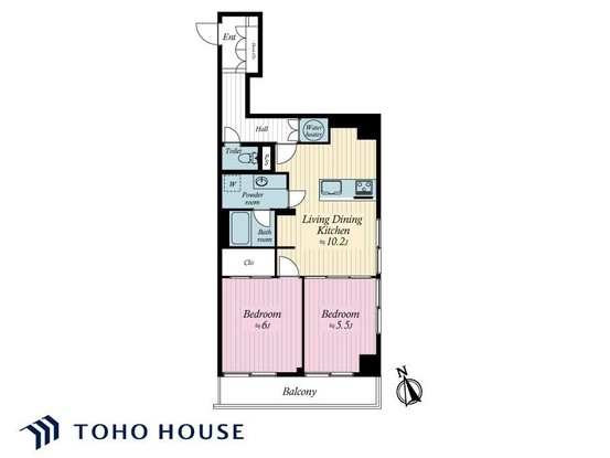 apartment 東京都葛飾区新小岩１丁目51－18 第二クレールパル　1F