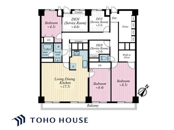apartment 東京都葛飾区新小岩１丁目51－18 第二クレールパル　1F