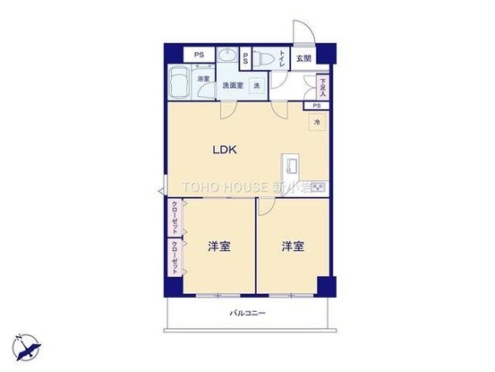 apartment 東京都葛飾区新小岩１丁目51－18 第二クレールパル　1F