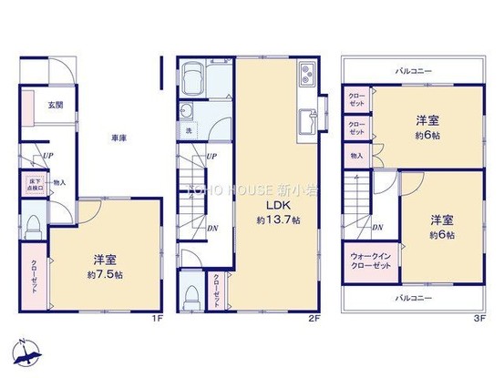 detached 東京都葛飾区新小岩１丁目51－18 第二クレールパル　1F