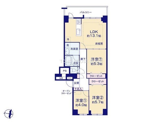 apartment 東京都葛飾区新小岩１丁目51－18 第二クレールパル　1F