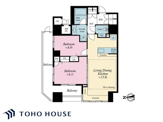 apartment 東京都葛飾区新小岩１丁目51－18 第二クレールパル　1F