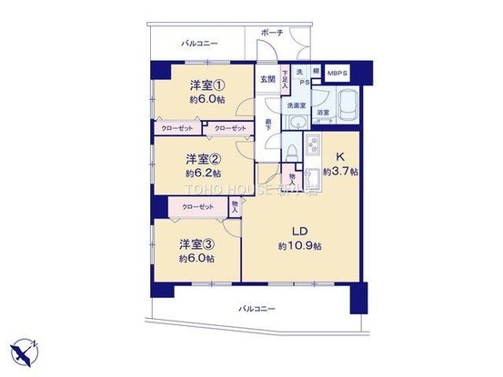 apartment 東京都葛飾区新小岩１丁目51－18 第二クレールパル　1F
