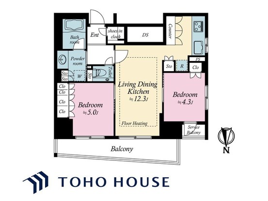 apartment 東京都葛飾区新小岩１丁目51－18 第二クレールパル　1F
