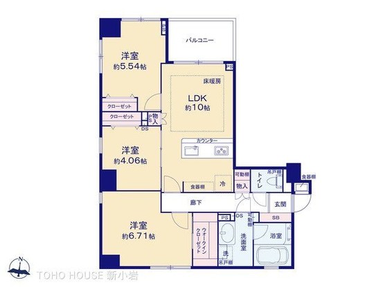 apartment 東京都葛飾区新小岩１丁目51－18 第二クレールパル　1F