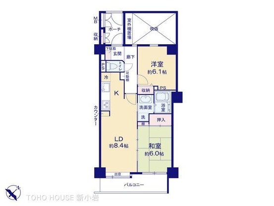 apartment 東京都葛飾区新小岩１丁目51－18 第二クレールパル　1F