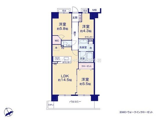apartment 東京都葛飾区新小岩１丁目51－18 第二クレールパル　1F