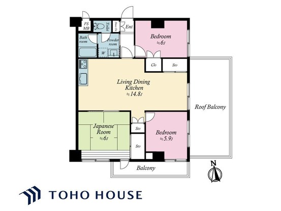 apartment 東京都葛飾区新小岩１丁目51－18 第二クレールパル　1F