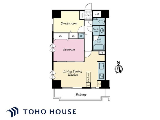 apartment 東京都葛飾区新小岩１丁目51－18 第二クレールパル　1F