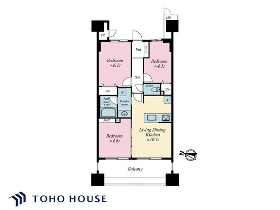 apartment 東京都葛飾区新小岩１丁目51－18 第二クレールパル　1F