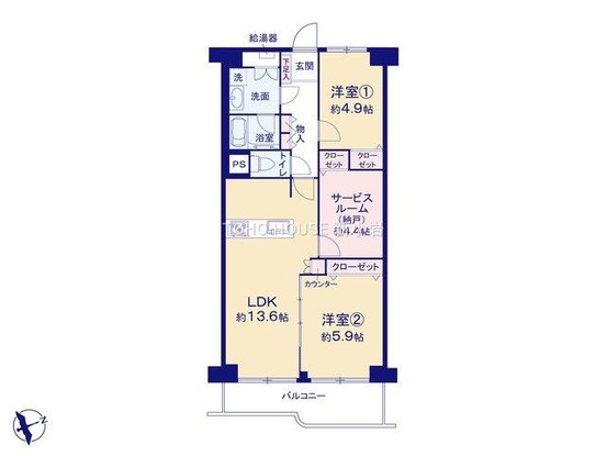 apartment 東京都葛飾区新小岩１丁目51－18 第二クレールパル　1F