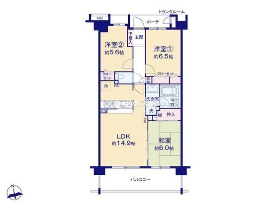 apartment 東京都葛飾区新小岩１丁目51－18 第二クレールパル　1F