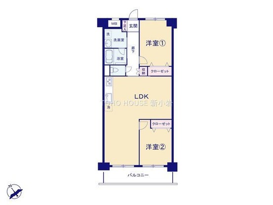 apartment 東京都葛飾区新小岩１丁目51－18 第二クレールパル　1F