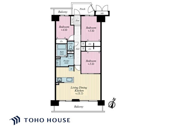 apartment 東京都葛飾区新小岩１丁目51－18 第二クレールパル　1F