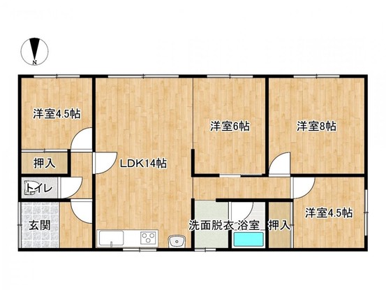 detached 北海道旭川市一条通１６丁目540-3 1-16 事務所 1号室