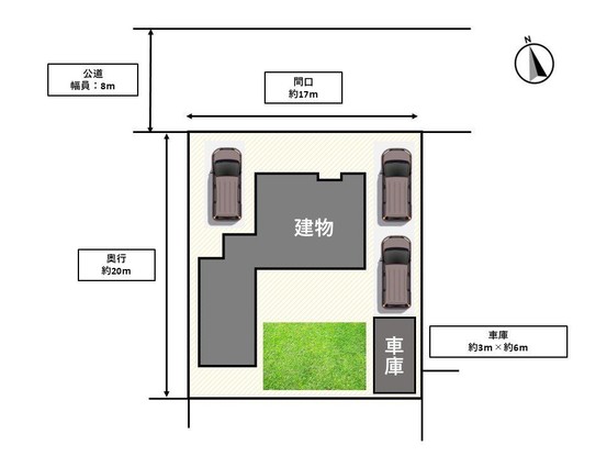 detached 北海道岩見沢市南町三条２丁目2番12