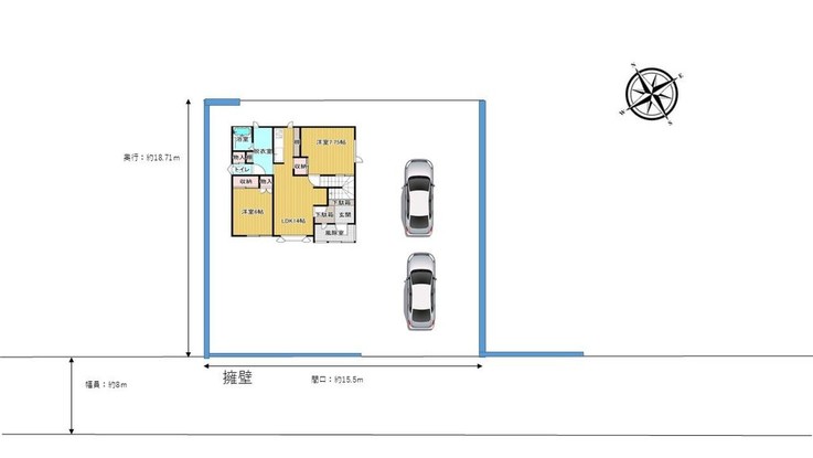 detached 北海道北見市桜町３丁目72番地1