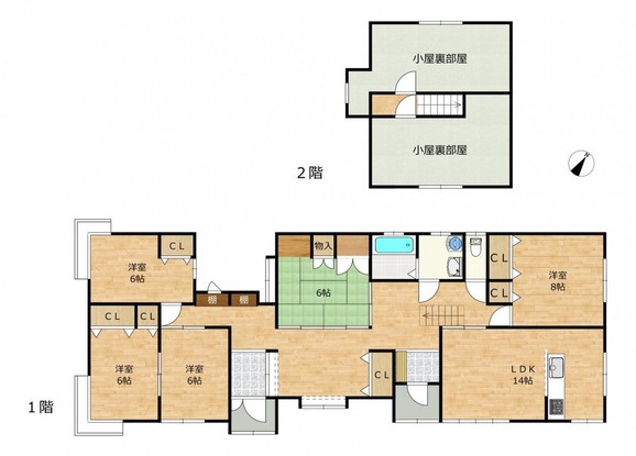 detached 青森県十和田市大字三本木稲吉85-66